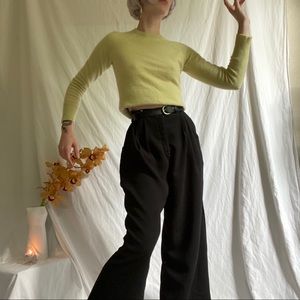 Honeysuckle Yellow Cashmere Sweater ~ Size SP